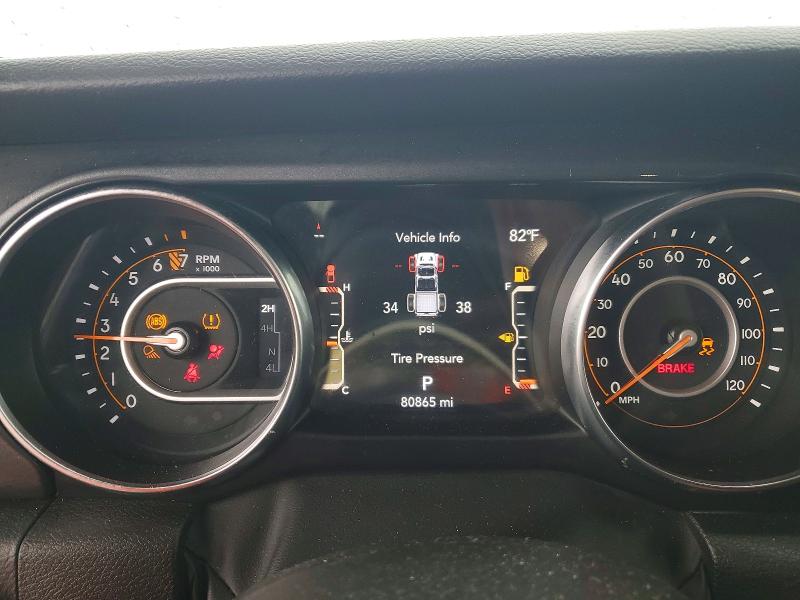 57761386 :رقم المزاد ، 1C6HJTAG5NL124498 vin ، 2022 Jeep Gladiator مزاد بيع