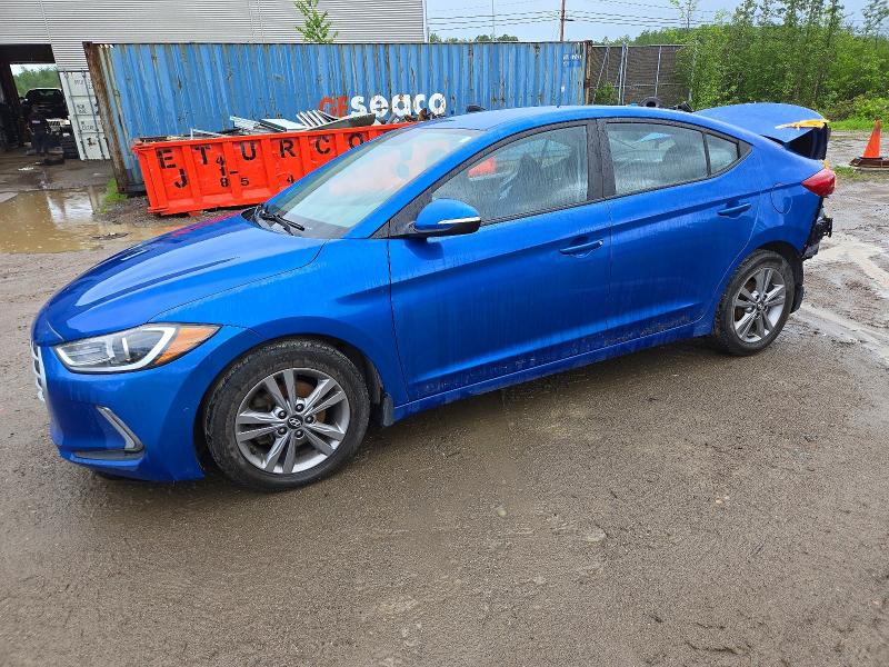 2018 Hyundai Elantra მანქანა იყიდება აუქციონზე, vin: KMHD84LF8JU551784, აუქციონის ნომერი: 56618306