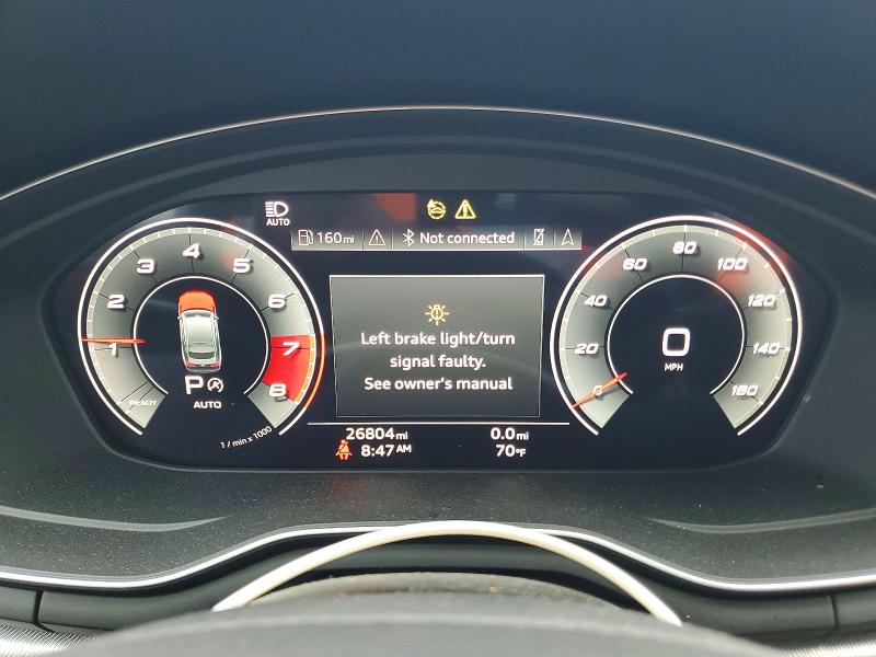 55375686 :رقم المزاد ، WAUFACF58MA045549 vin ، 2021 Audi A5 مزاد بيع