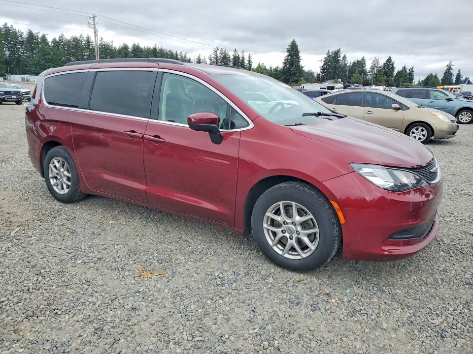 59128826 :رقم المزاد ، 2C4RC1DG2MR509188 vin ، 2021 Chrysler Voyager مزاد بيع