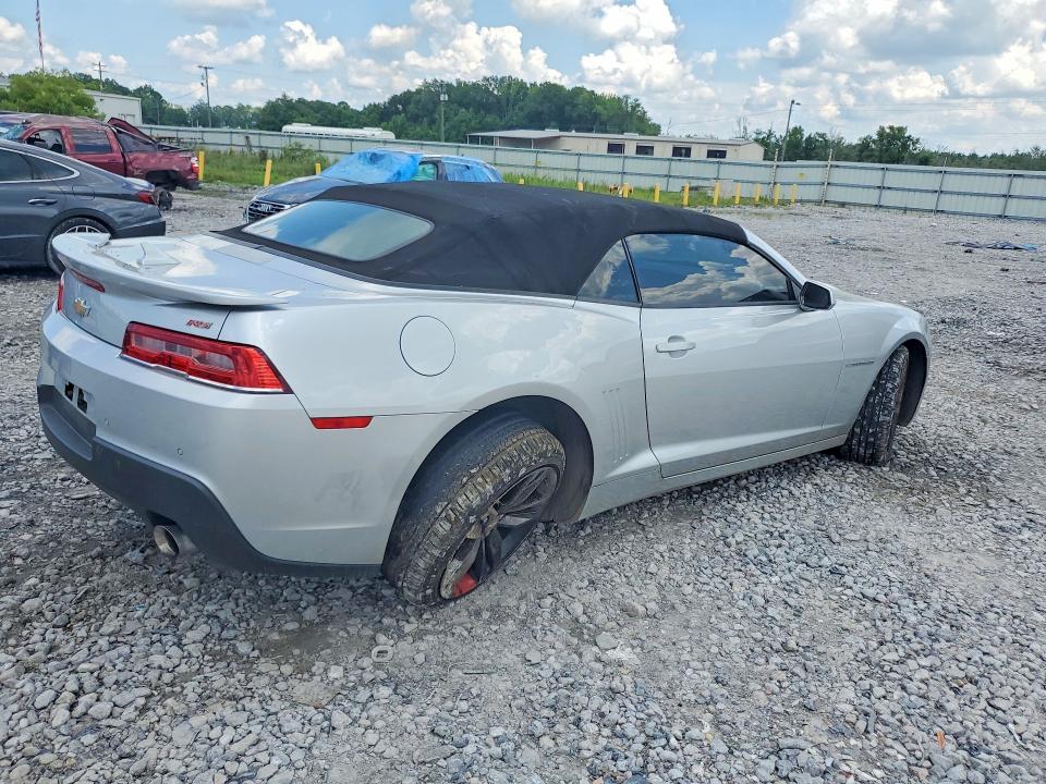 2015 Chevrolet Camaro მანქანა იყიდება აუქციონზე, vin: 2G1FF3D33F9251729, აუქციონის ნომერი: 55747096
