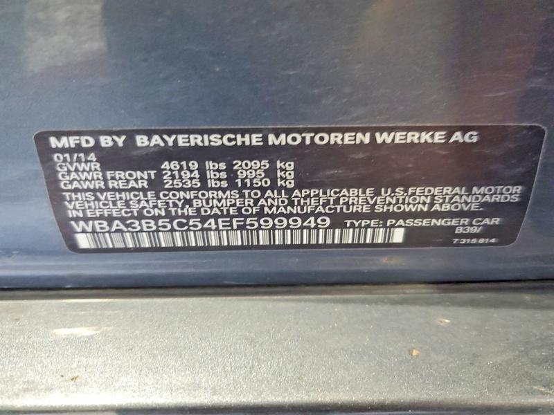 Продаж на аукціоні авто 2014 Bmw 328, vin: WBA3B5C54EF599949, номер лоту: 57553086