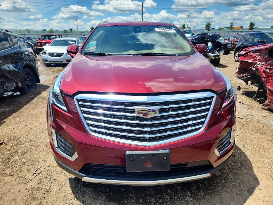 2017 Cadillac Xt5 მანქანა იყიდება აუქციონზე, vin: 1GYKNFRSXHZ235380, აუქციონის ნომერი: 58066546