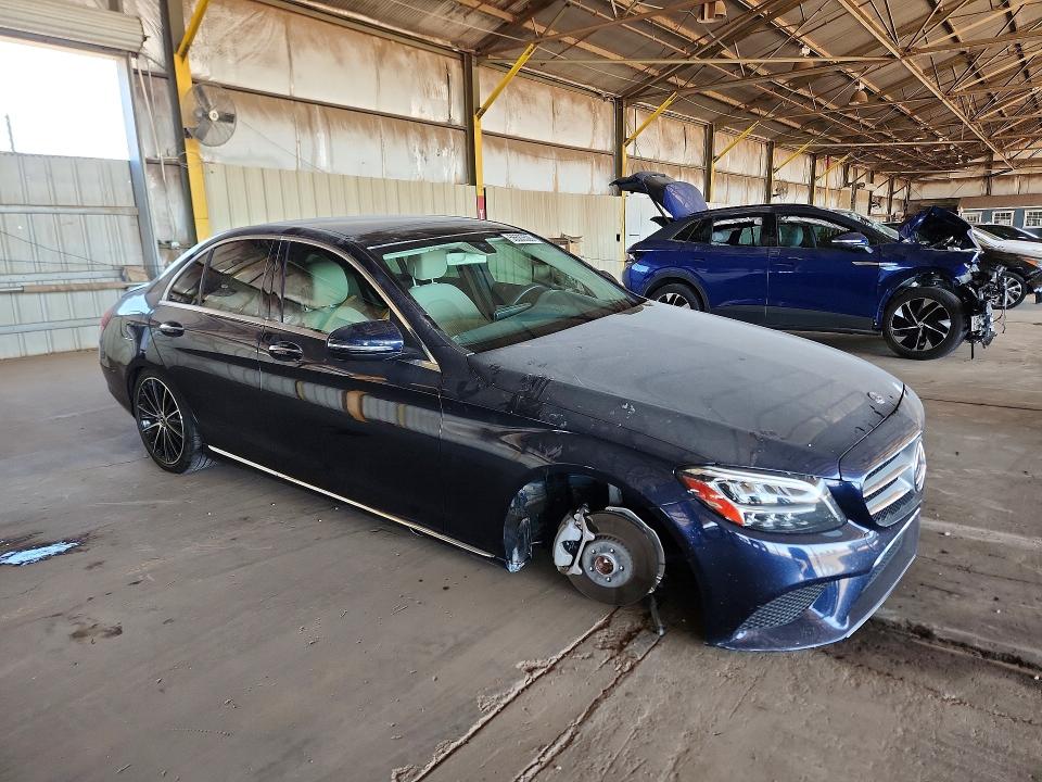 2019 Mercedes-benz C მანქანა იყიდება აუქციონზე, vin: WDDWF8DB9KR482992, აუქციონის ნომერი: 56583526
