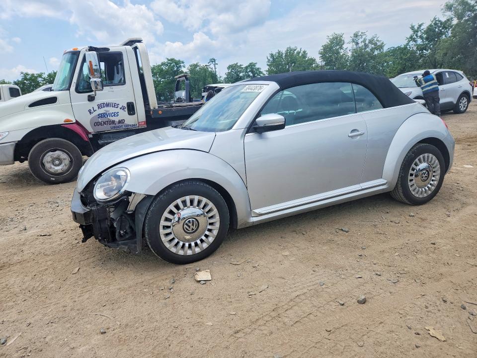 58443876 :رقم المزاد ، 3VW517AT3EM816187 vin ، 2014 Volkswagen Beetle مزاد بيع