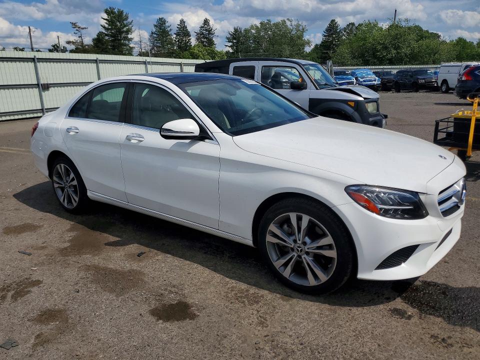 57091016 :رقم المزاد ، W1KWF8EB9MR635999 vin ، 2021 Mercedes-benz C مزاد بيع
