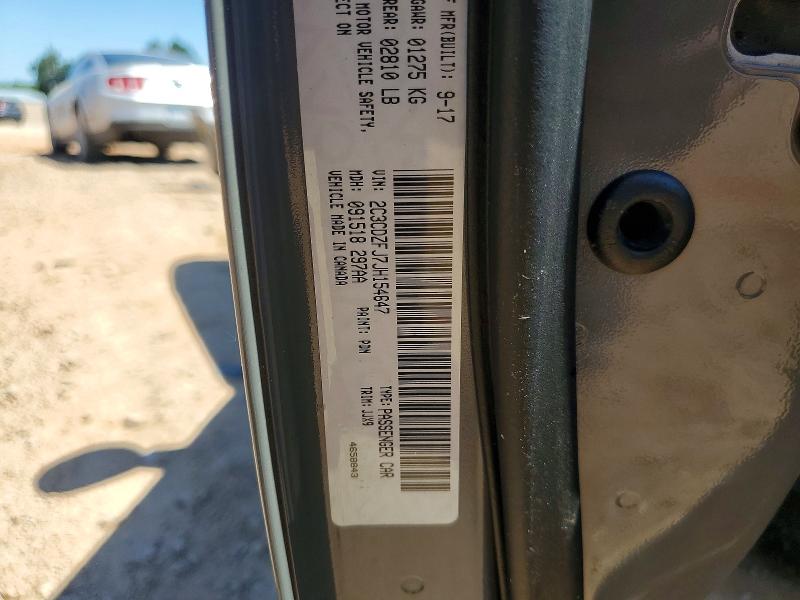 56025976 :رقم المزاد ، 2C3CDZFJ7JH154647 vin ، 2018 Dodge Challenger مزاد بيع