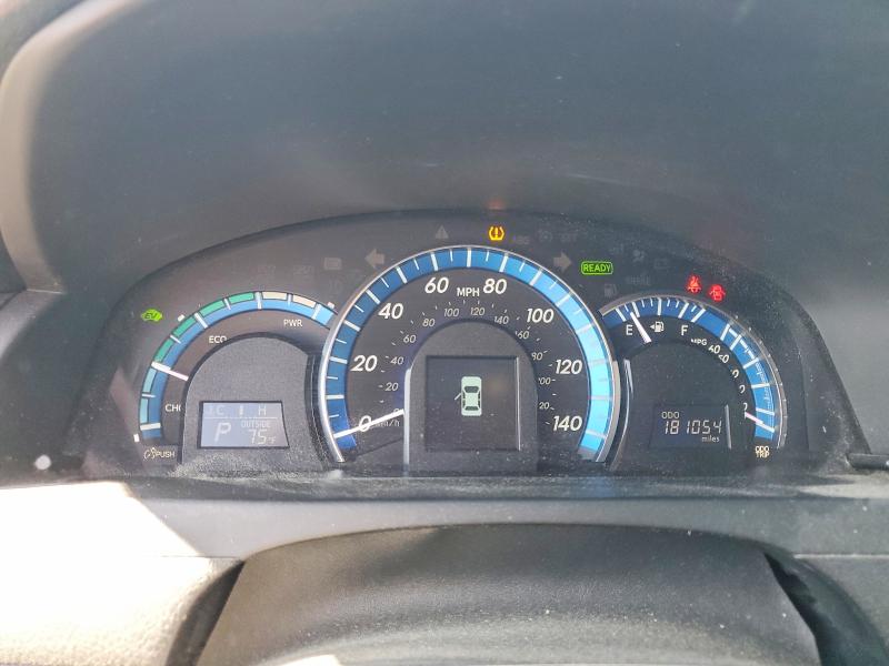 2012 Toyota Camry Hybrid მანქანა იყიდება აუქციონზე, vin: 4T1BD1FKXCU018462, აუქციონის ნომერი: 57588226