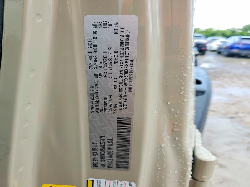 Продажа на аукционе авто 2022 Jeep Wrangler Unlimited, vin: 1C4HJXDN8NW276171, номер лота: 55646326