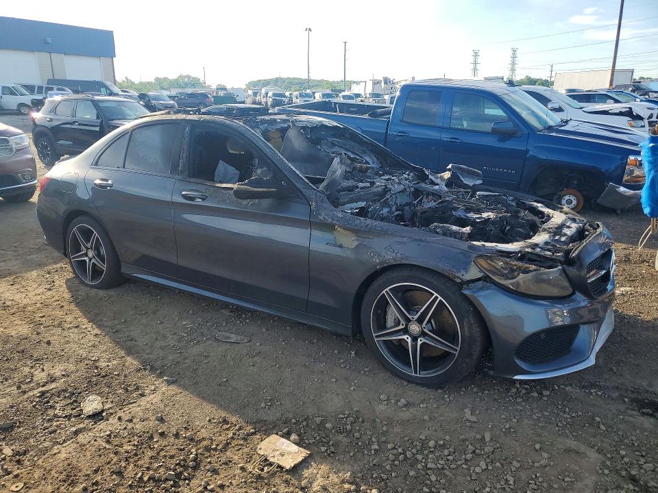 56095406 :رقم المزاد ، 55SWF6EB5GU130498 vin ، 2016 Mercedes-benz C مزاد بيع