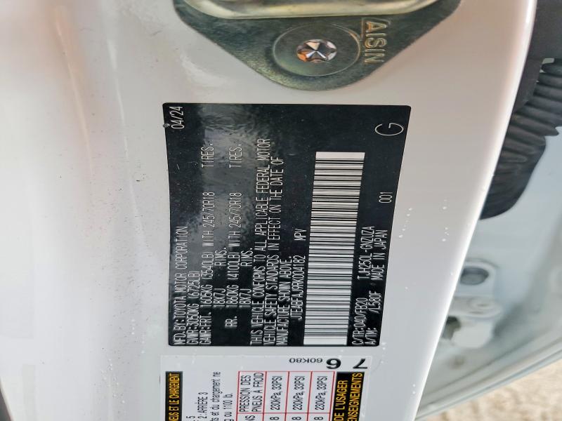 56579206 :رقم المزاد ، JTEABFAJ9RK004182 vin ، 2024 Toyota Land Cruiser مزاد بيع