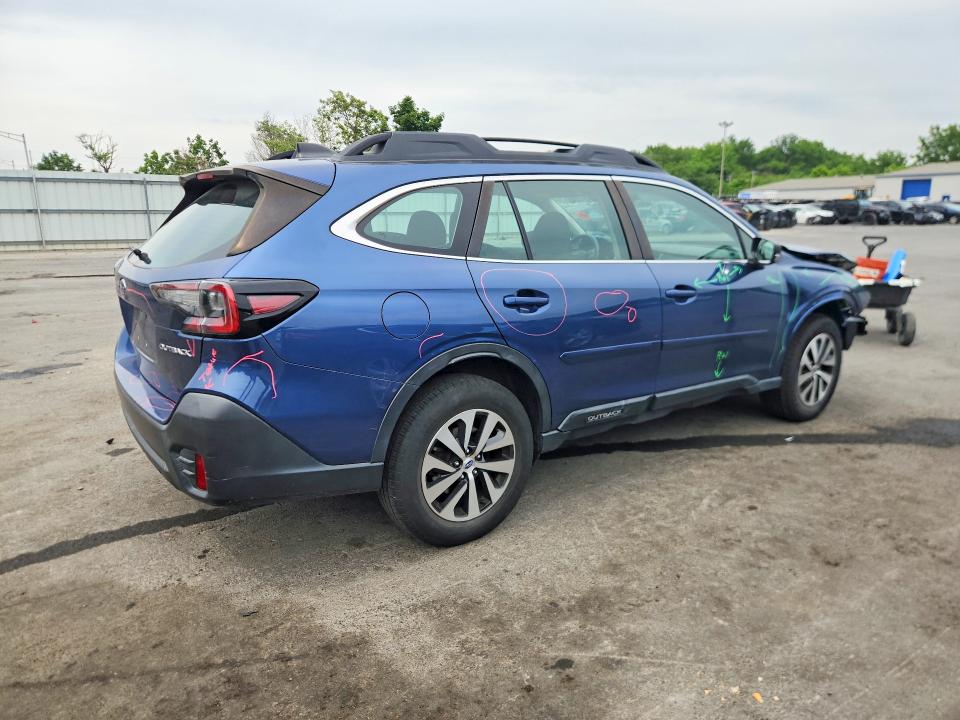 58623736 :رقم المزاد ، 4S4BTAAC6L3261243 vin ، 2020 Subaru Outback مزاد بيع