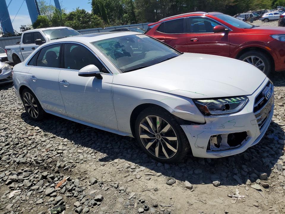 2023 Audi A4 მანქანა იყიდება აუქციონზე, vin: WAUABAF43PA034336, აუქციონის ნომერი: 57033226