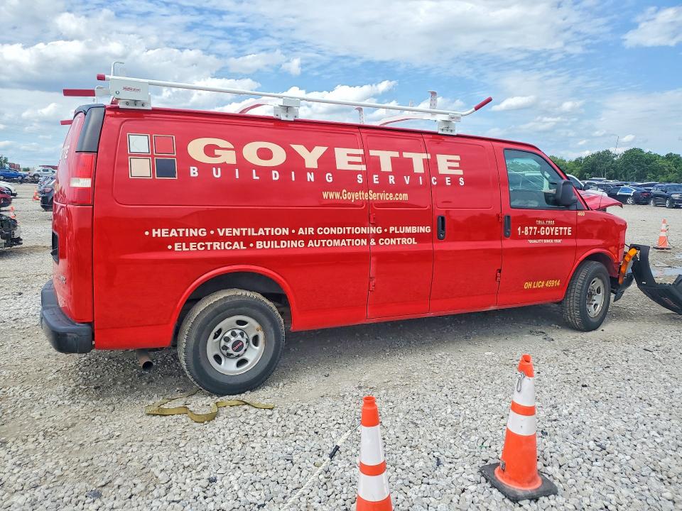 57920686 :رقم المزاد ، 1GTZ7HFG5J1223779 vin ، 2018 Gmc Savana مزاد بيع