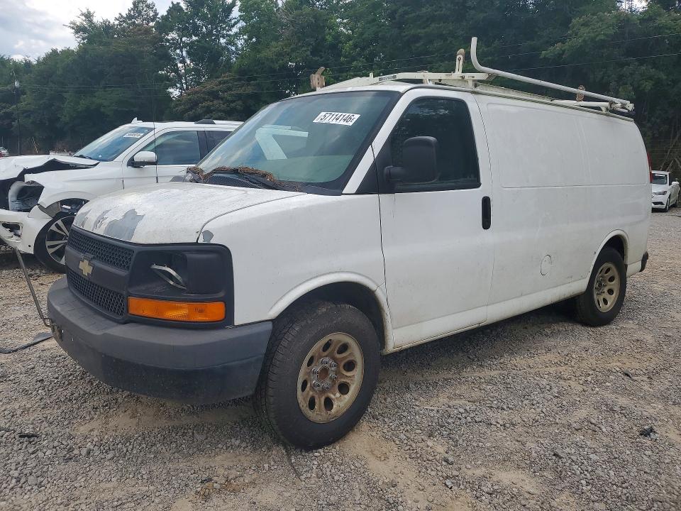 2013 Chevrolet Express G1500 მანქანა იყიდება აუქციონზე, vin: 1GCSGAFX3D1102567, აუქციონის ნომერი: 57114146