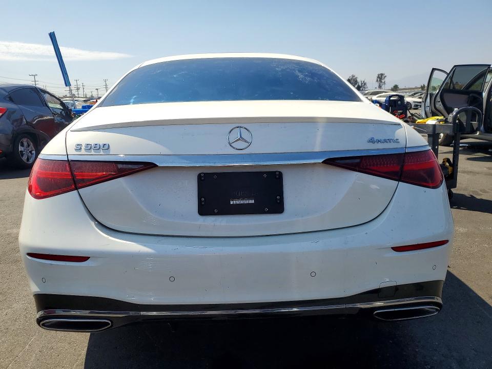 58414886 :رقم المزاد ، W1K6G7GB2NA157817 vin ، 2022 Mercedes-benz S مزاد بيع