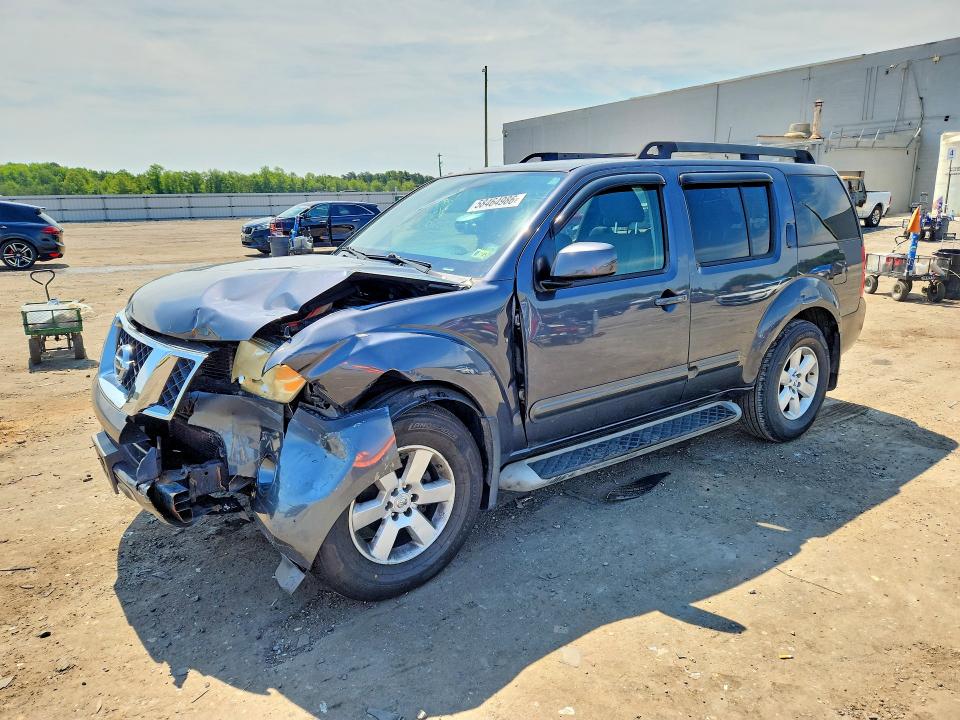 58464986 :رقم المزاد ، 5N1AR1NB7BC610274 vin ، 2011 Nissan Pathfinder مزاد بيع