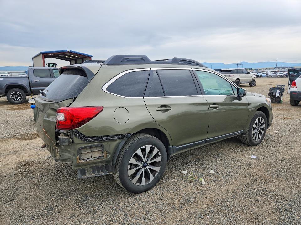 2015 Subaru Outback მანქანა იყიდება აუქციონზე, vin: 4S4BSAJC3F3343356, აუქციონის ნომერი: 58436416