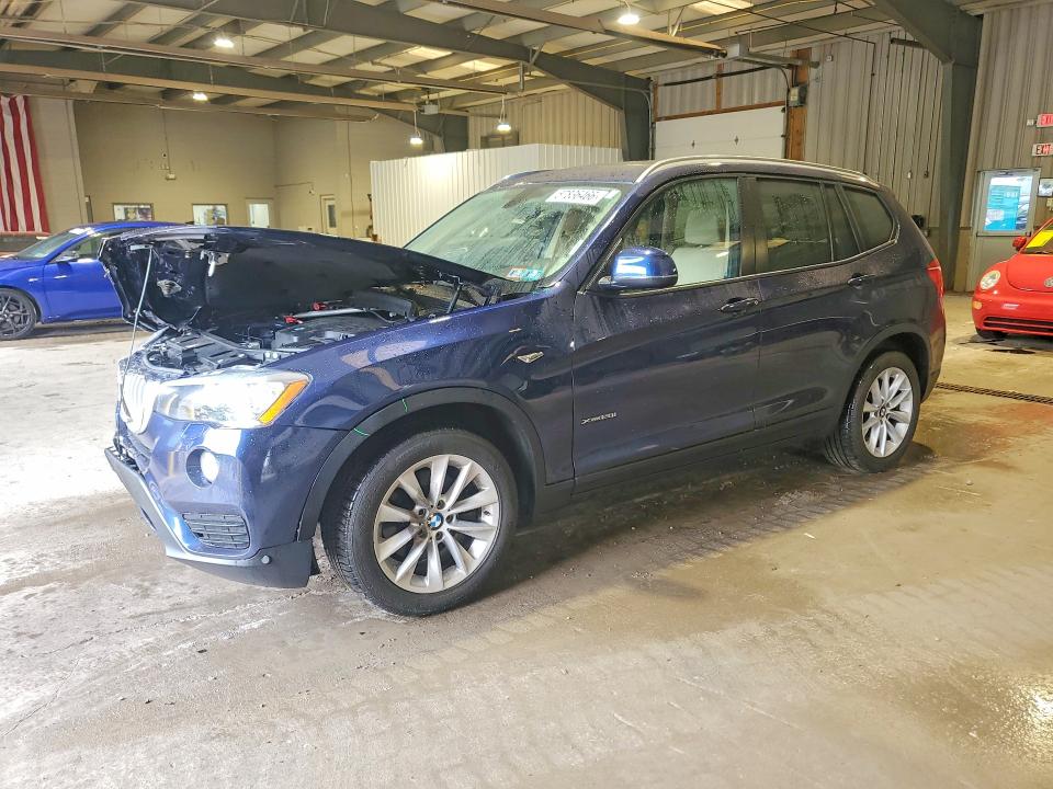 2016 Bmw X3 მანქანა იყიდება აუქციონზე, vin: 5UXWX9C52G0D75188, აუქციონის ნომერი: 57836466