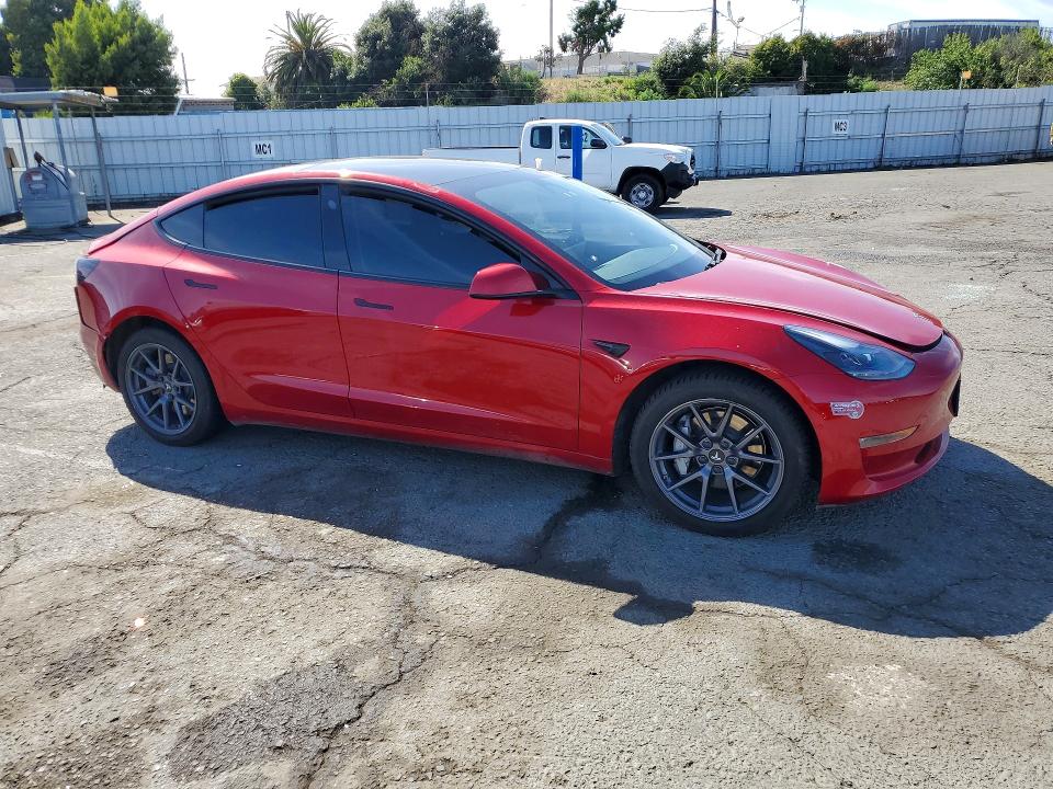 2021 Tesla Model 3 მანქანა იყიდება აუქციონზე, vin: 5YJ3E1EB4MF875460, აუქციონის ნომერი: 55921536