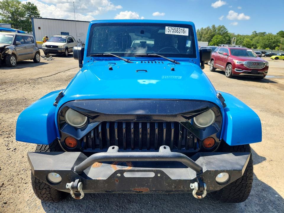 2011 Jeep Wrangler Unlimited მანქანა იყიდება აუქციონზე, vin: 1J4BA5H10BL632346, აუქციონის ნომერი: 57558316