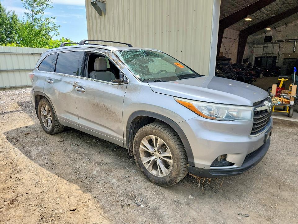 59158926 :رقم المزاد ، 5TDJKRFH2FS140699 vin ، 2015 Toyota Highlander مزاد بيع