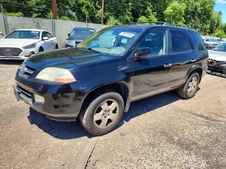 2003 Acura Mdx მანქანა იყიდება აუქციონზე, vin: 2HNYD18213H549834, აუქციონის ნომერი: 55821846