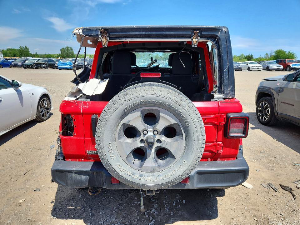 Продажа на аукционе авто 2018 Jeep Wrangler Unlimited, vin: 1C4HJXEG0JW216203, номер лота: 56851286