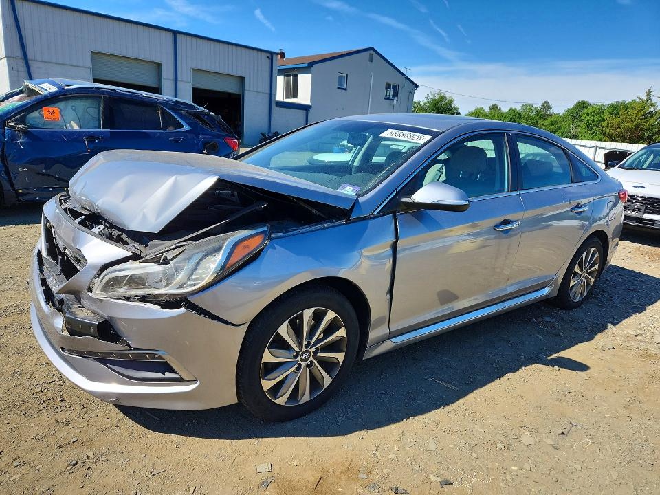 2017 Hyundai Sonata მანქანა იყიდება აუქციონზე, vin: 5NPE34AF2HH437472, აუქციონის ნომერი: 56888926