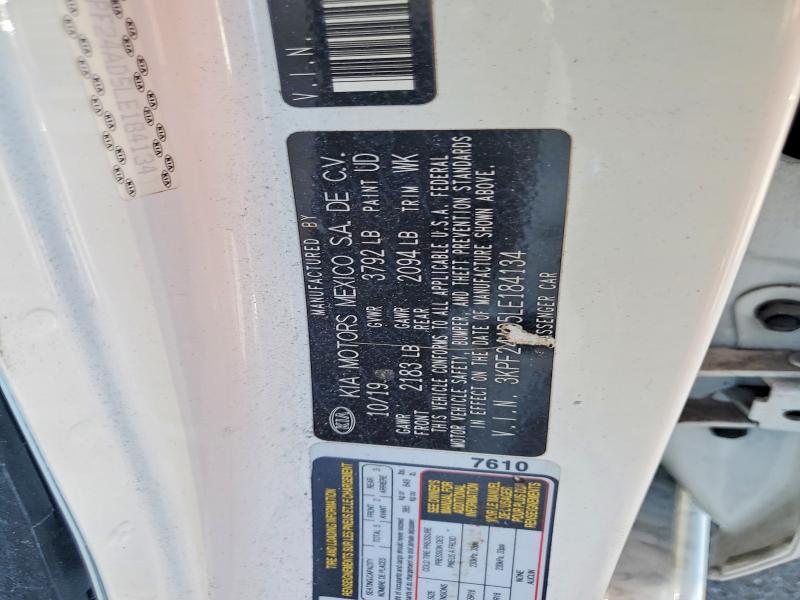 Продаж на аукціоні авто 2020 Kia Forte, vin: 3KPF24AD5LE184134, номер лоту: 57124456
