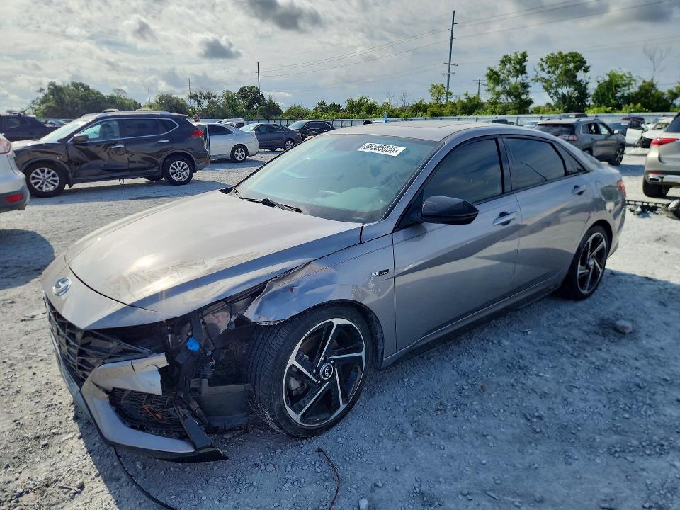 2023 Hyundai Elantra მანქანა იყიდება აუქციონზე, vin: KMHLR4AF6PU543753, აუქციონის ნომერი: 56585086