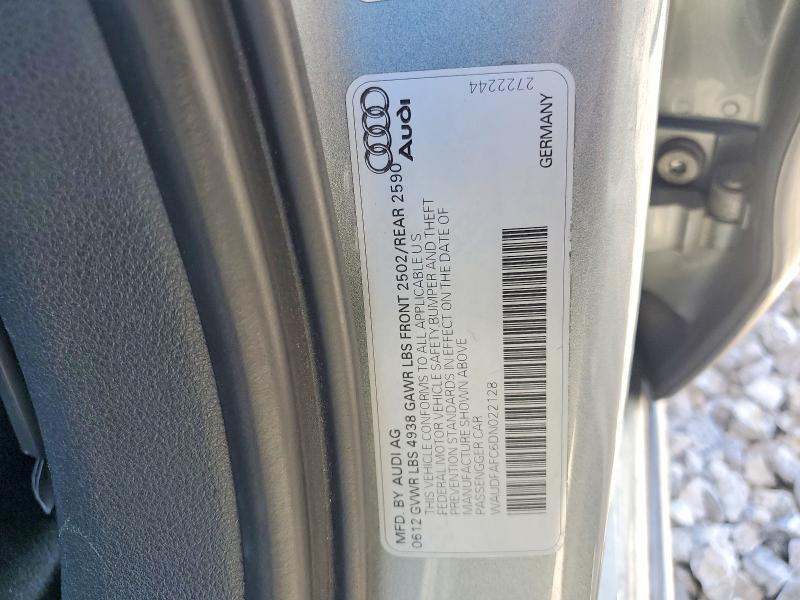 59013436 :رقم المزاد ، WAUDFAFC6DN022128 vin ، 2013 Audi A6 مزاد بيع