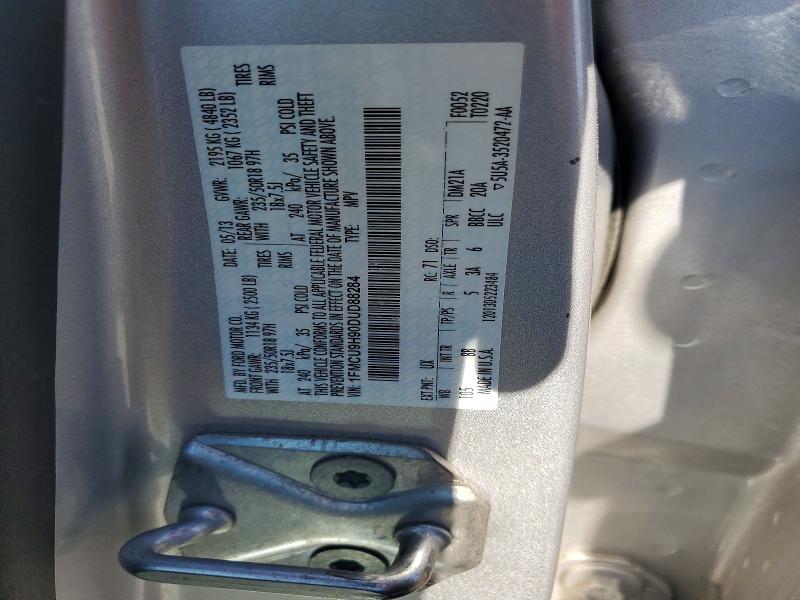 Продажа на аукционе авто 2013 Ford Escape, vin: 1FMCU9H90DUD88284, номер лота: 58487846