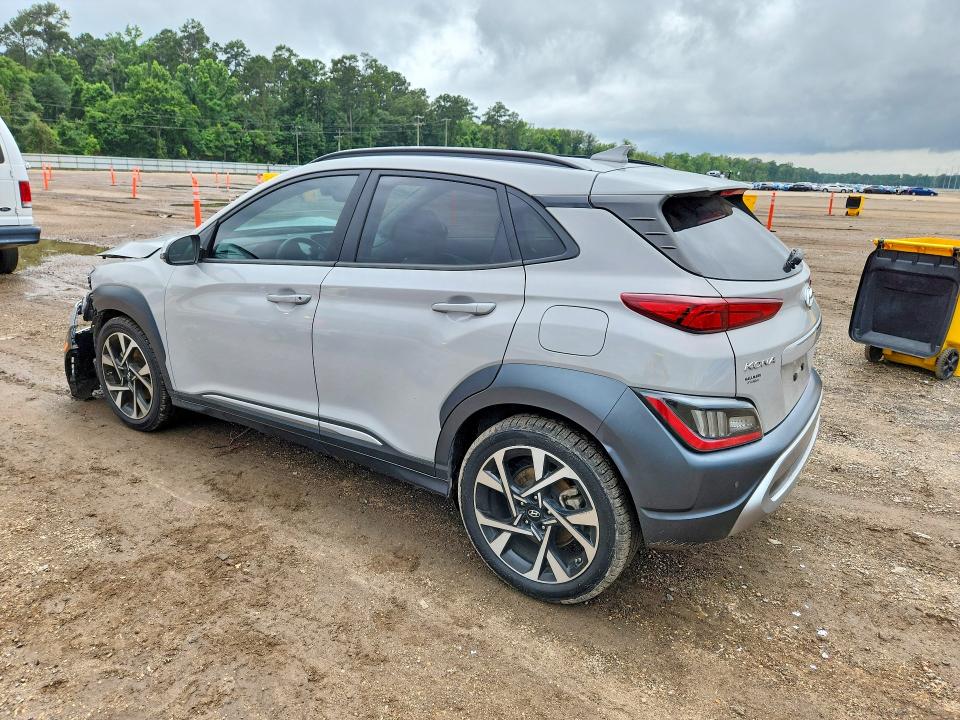 2022 Hyundai Kona მანქანა იყიდება აუქციონზე, vin: KM8K5CA38NU884608, აუქციონის ნომერი: 57048036