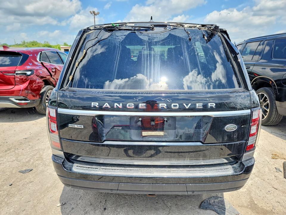 Продажа на аукционе авто 2016 Land Rover Range Rover, vin: SALGS2KF8GA301795, номер лота: 58490006