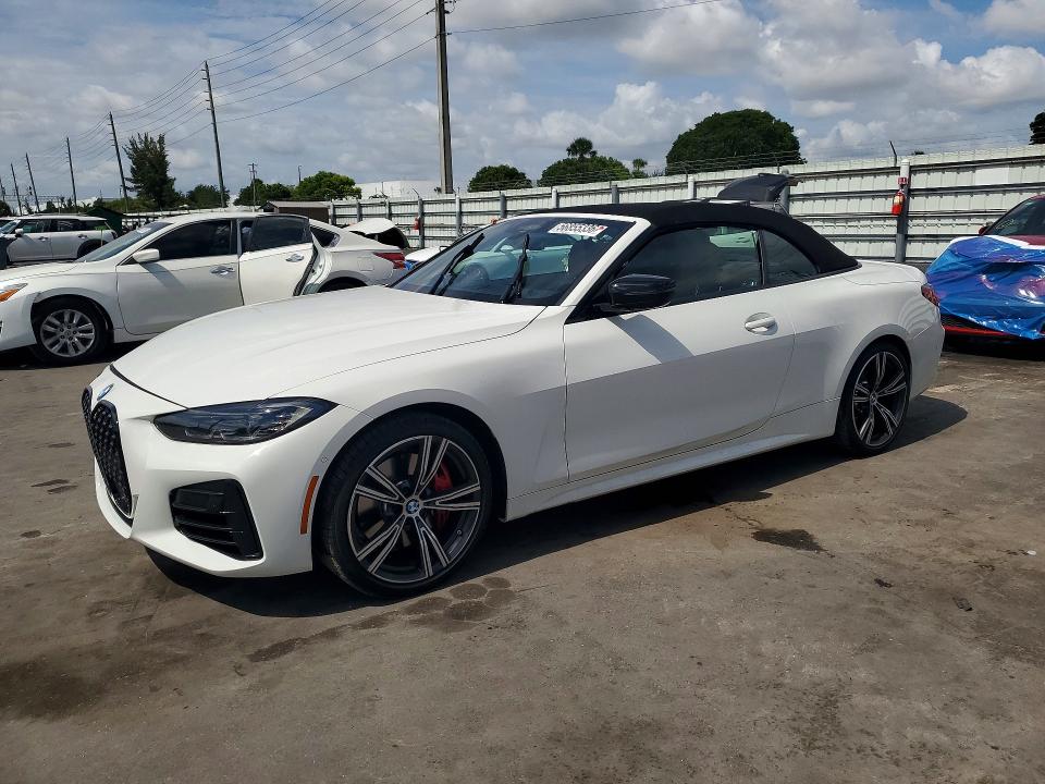 56855336 :رقم المزاد ، WBA53AT03RCP40732 vin ، 2024 Bmw M440i مزاد بيع