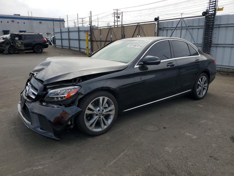 Auction sale of the 2019 Mercedes-benz C, vin: WDDWF8DB5KR460651, lot number: 58150876