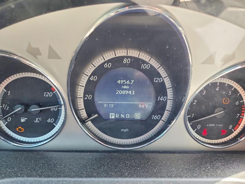 58331976 :رقم المزاد ، WDDGF54XX9F220909 vin ، 2009 Mercedes-benz C مزاد بيع