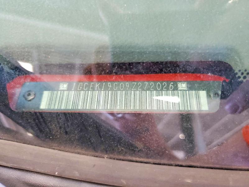 56478326 :رقم المزاد ، 1GCEK19C09Z272026 vin ، 2009 Chevrolet Silverado مزاد بيع