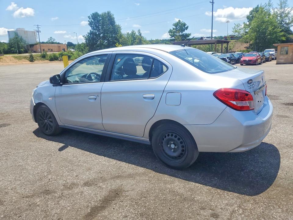 59554016 :رقم المزاد ، ML32F4FJ1LHF01179 vin ، 2020 Mitsubishi Mirage مزاد بيع