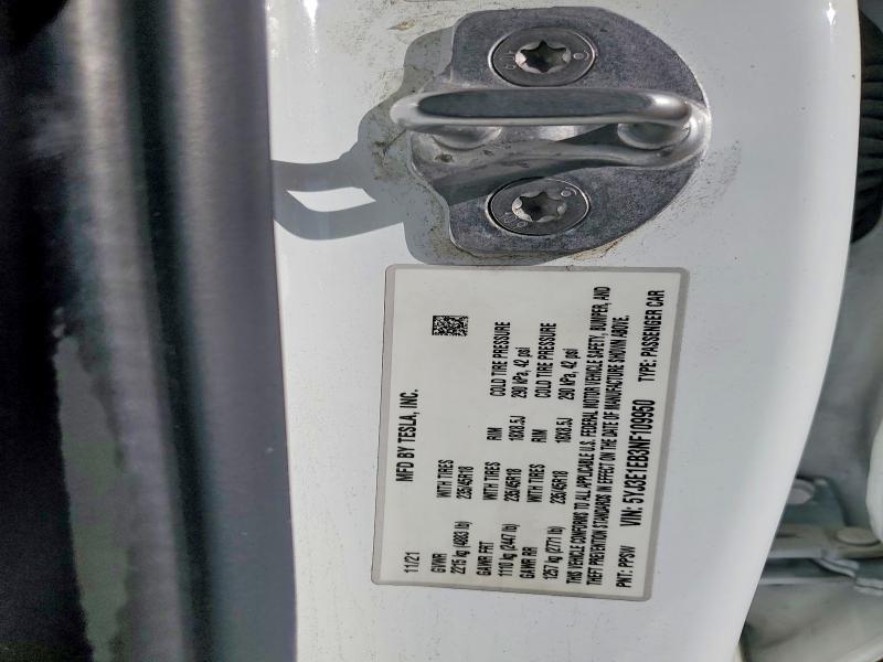 Продаж на аукціоні авто 2022 Tesla Model 3, vin: 5YJ3E1EB3NF109950, номер лоту: 55807376