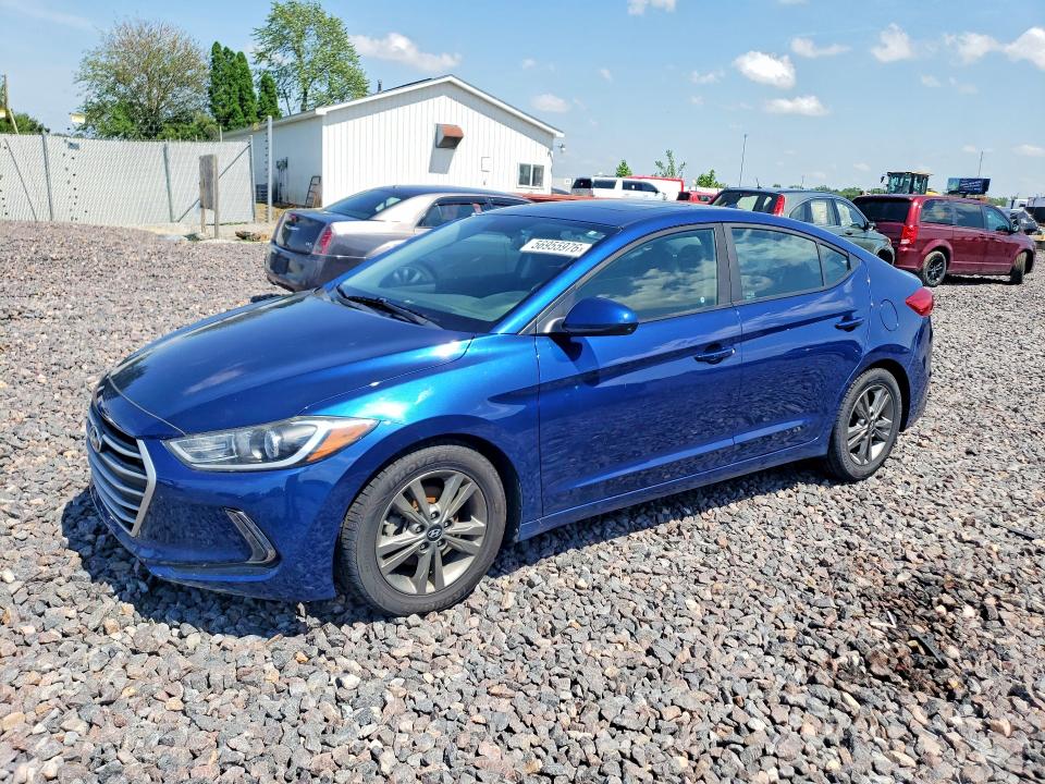 2017 Hyundai Elantra მანქანა იყიდება აუქციონზე, vin: 5NPD84LF6HH181590, აუქციონის ნომერი: 56955976