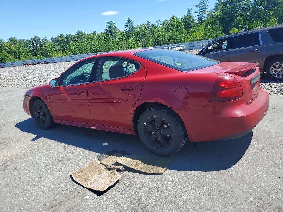 Продаж на аукціоні авто 2008 Pontiac Grand Prix, vin: 2G2WP552581182036, номер лоту: 56123476