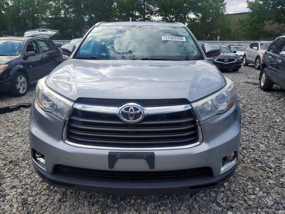 Продаж на аукціоні авто 2015 Toyota Highlander, vin: 5TDBKRFH2FS165249, номер лоту: 57663266
