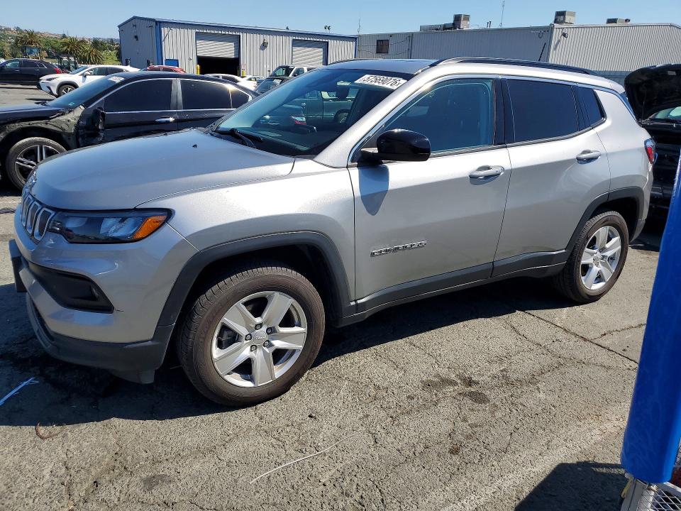 Продажа на аукционе авто 2022 Jeep Compass, vin: 3C4NJDBB5NT128379, номер лота: 57569076