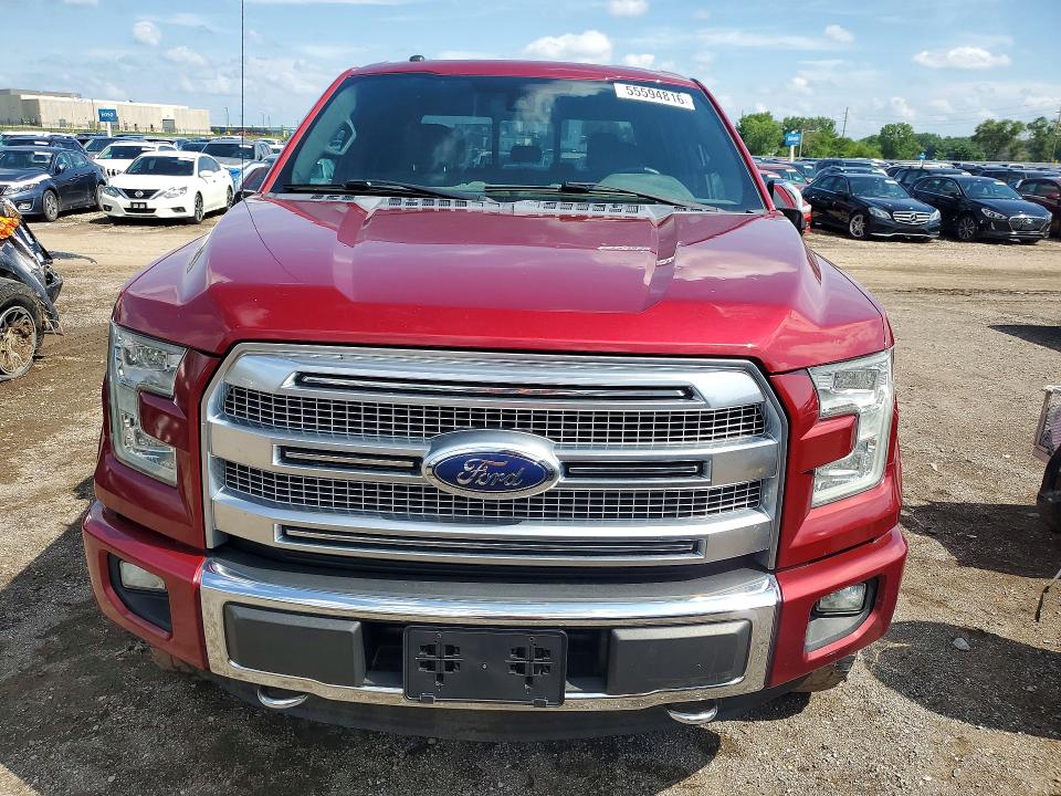 55594816 :رقم المزاد ، 1FTEW1EG5FFA39916 vin ، 2015 Ford F150 مزاد بيع