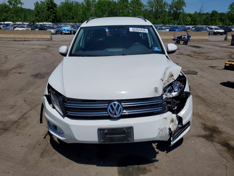 56263436 :رقم المزاد ، WVGAV7AX6GW570176 vin ، 2016 Volkswagen Tiguan مزاد بيع