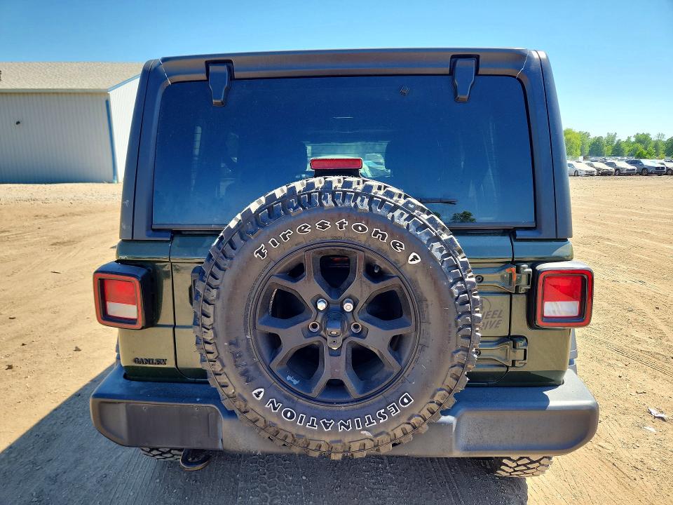 2020 Jeep Wrangler Unlimited მანქანა იყიდება აუქციონზე, vin: 1C4HJXDN4LW301645, აუქციონის ნომერი: 55830076