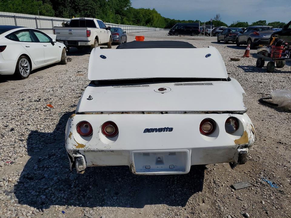 56867476 :رقم المزاد ، 1Z67J5S431855 vin ، 1975 Chevrolet Corvette مزاد بيع