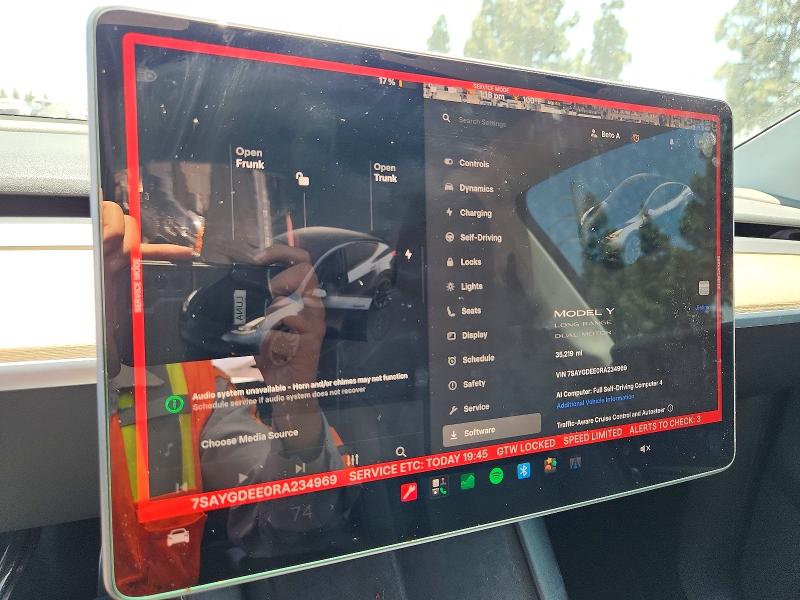 Auction sale of the 2024 Tesla Model Y, vin: 7SAYGDEE0RA234969, lot number: 58814416